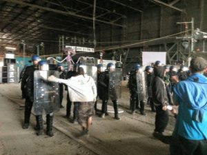 Moment de confrontation